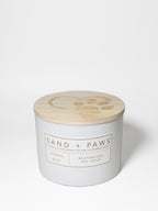 Aromatic Sand + Paws Ocean Mist 12 oz scented candle