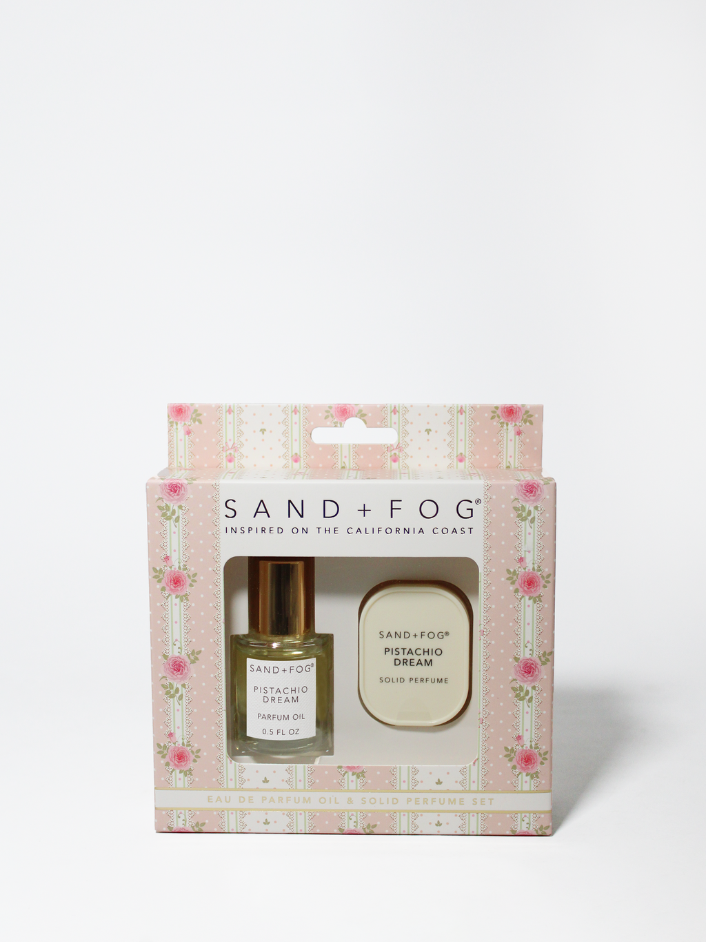 Signature Perfume Oil Rollerball and Solid Perfume Set - Pistachio Dream