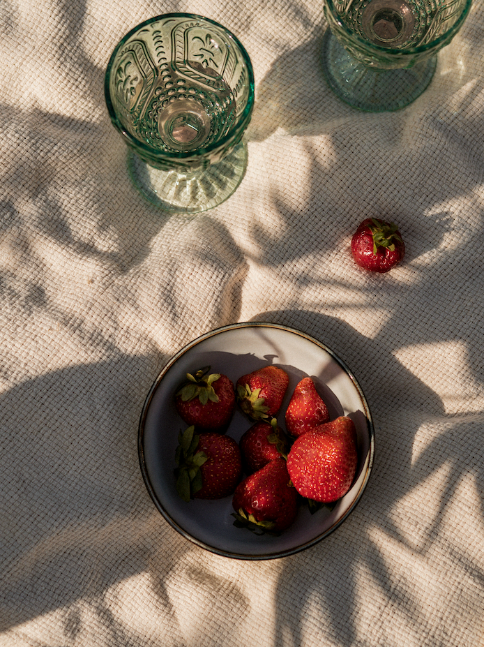 Aromatic Sand + Paws Strawberry Mimosa 12 oz scented candle