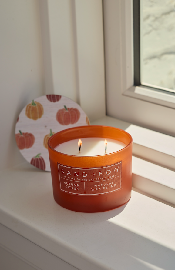 Aromatic Autumn Citrus 12 oz scented candle
