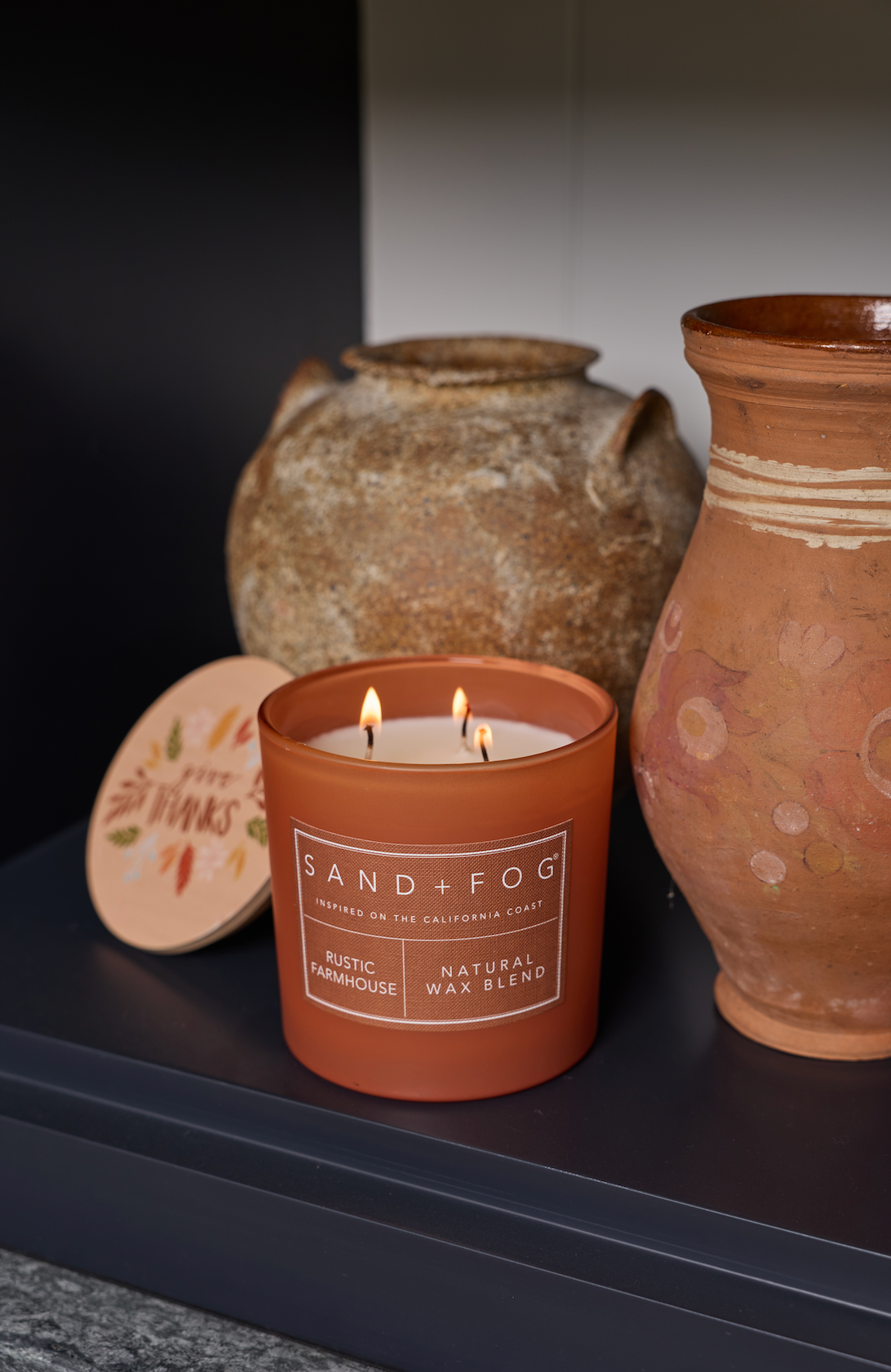 Aromatic Rustic Farmhouse 21 oz scented candle