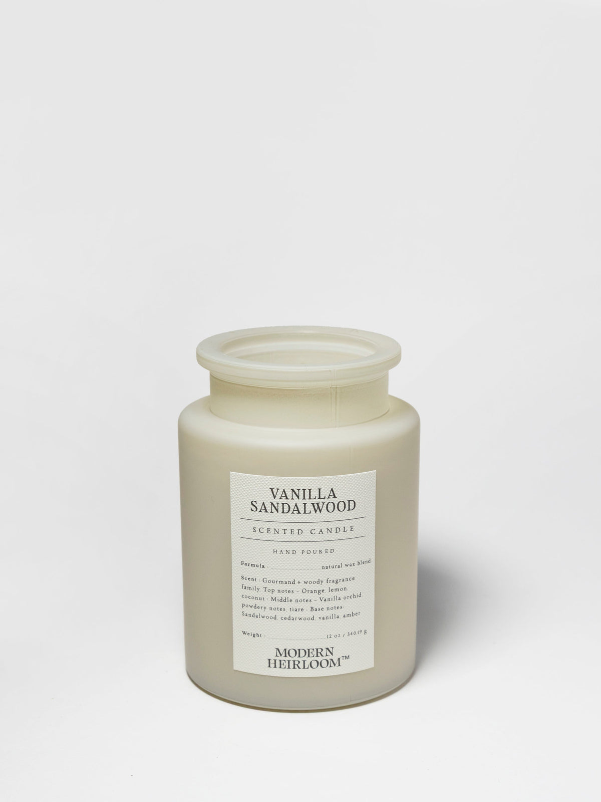 Aromatic Vanilla Sandalwood 12 oz scented candle