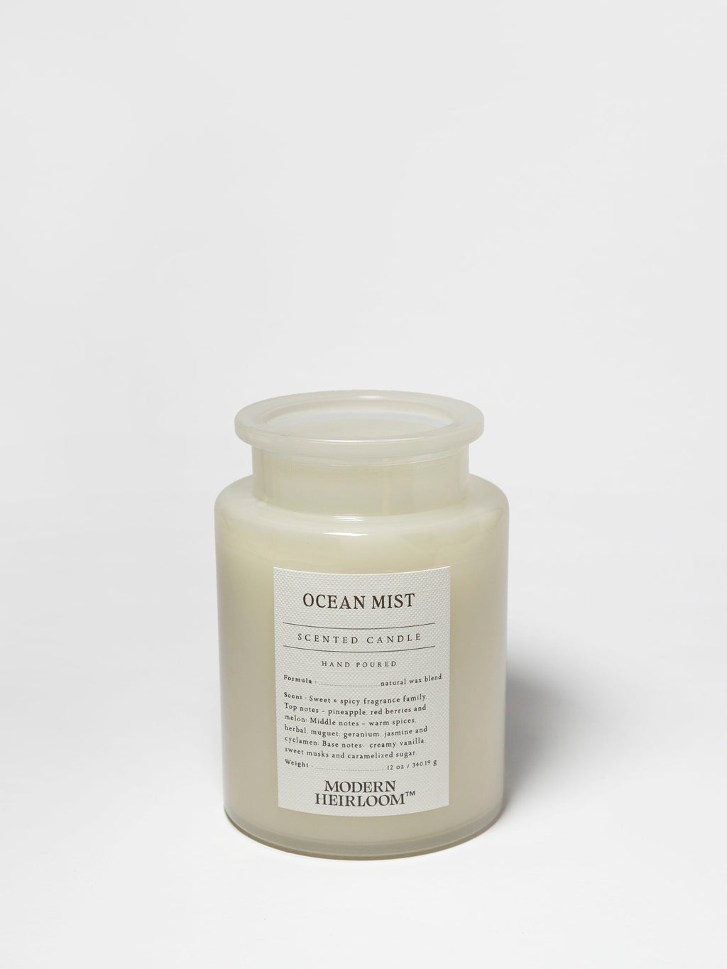 Aromatic Ocean Mist 12 oz scented candle