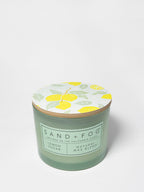 Aromatic Lemon Sugar 12 oz scented candle