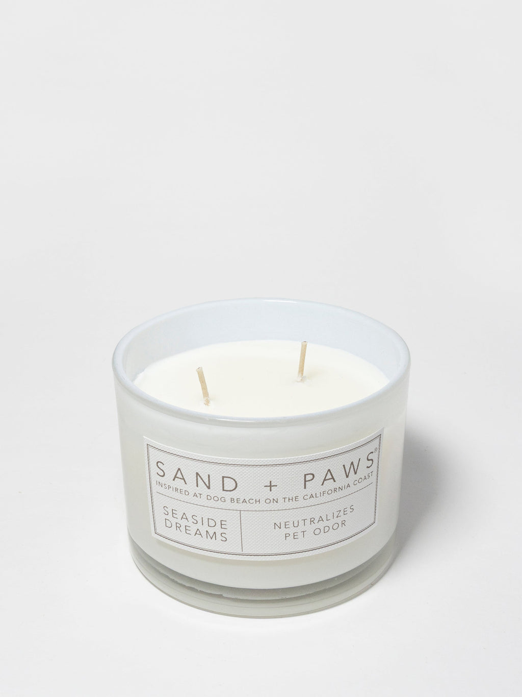 Aromatic Sand + Paws Seaside Dreams 12 oz scented candle