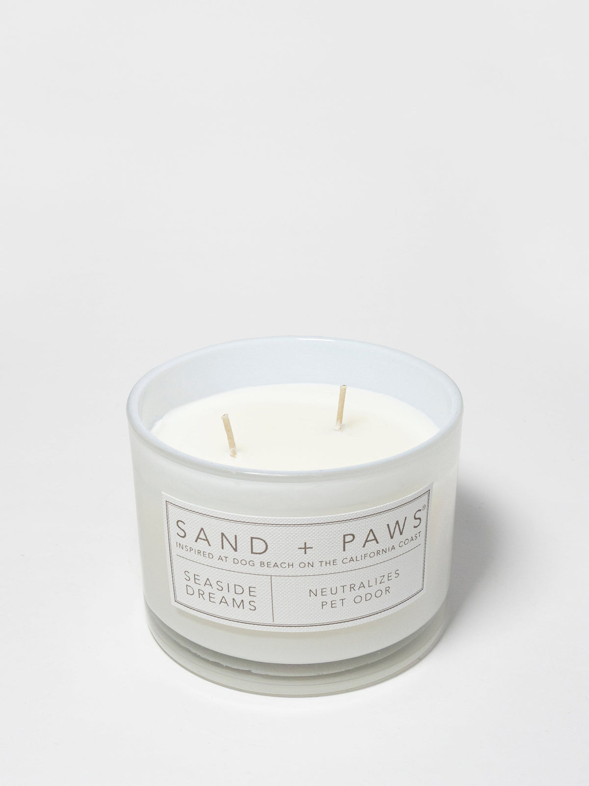 Aromatic Sand + Paws Seaside Dreams 12 oz scented candle