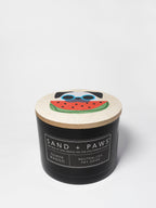 Aromatic Sand + Paws Guava Mango 12 oz scented candle
