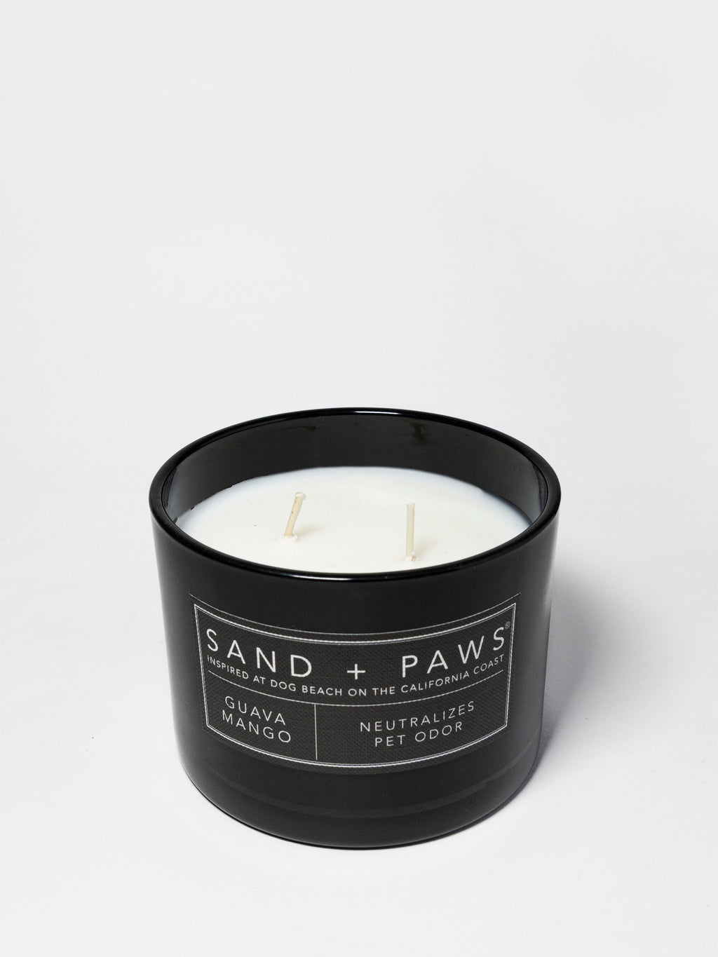 Aromatic Sand + Paws Guava Mango 12 oz scented candle