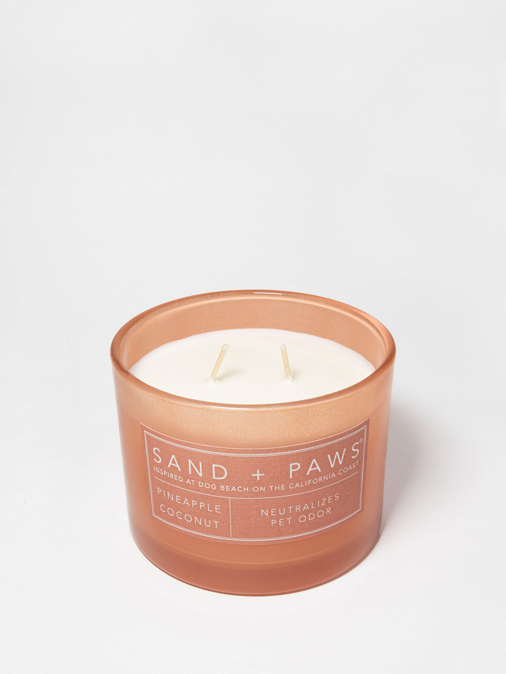 Aromatic Sand + Paws Pineapple Coconut 12 oz scented candle