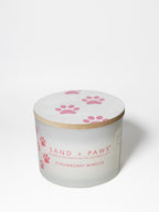 Aromatic Sand + Paws Strawberry Mimosa 12 oz scented candle