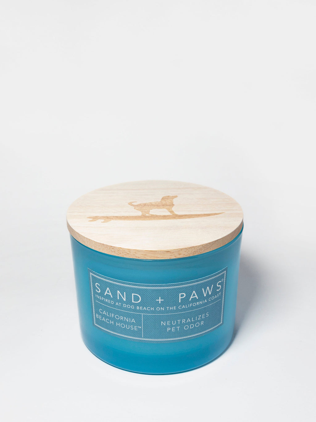 Aromatic Sand + Paws California Beach House 12 oz scented candle