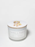 Aromatic Sand + Paws Clean Waves 12 oz scented candle