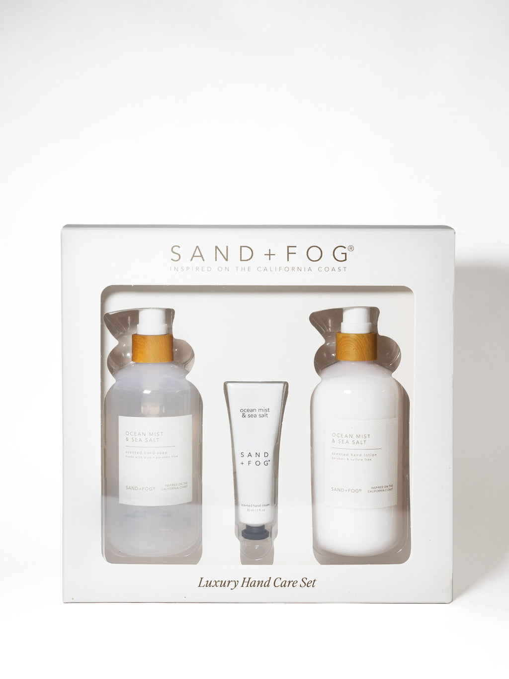 Premium Ocean Mist & Sea Salt Hand Care Set